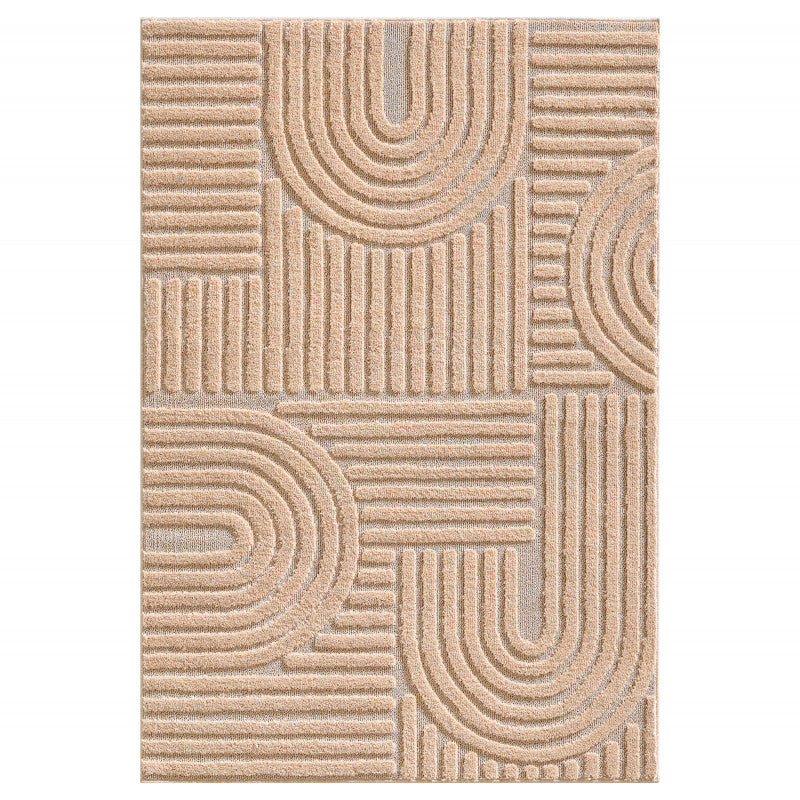 Art Loop Teppich Rose