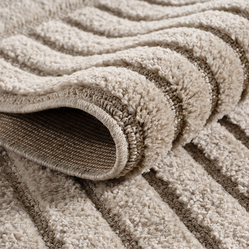 Art Loop Teppich Beige 3