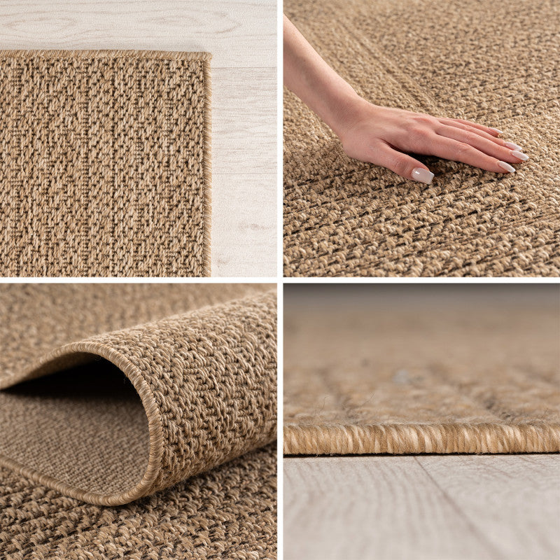 Timber Outdoor Teppich Beige 5