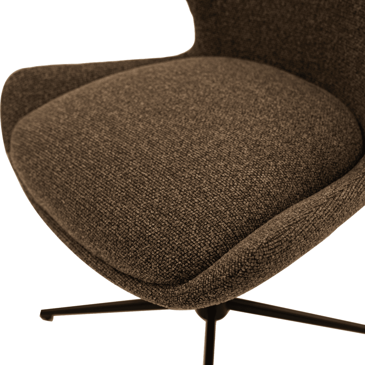 2er Set Esszimmerstühle - Drehbar - Braun