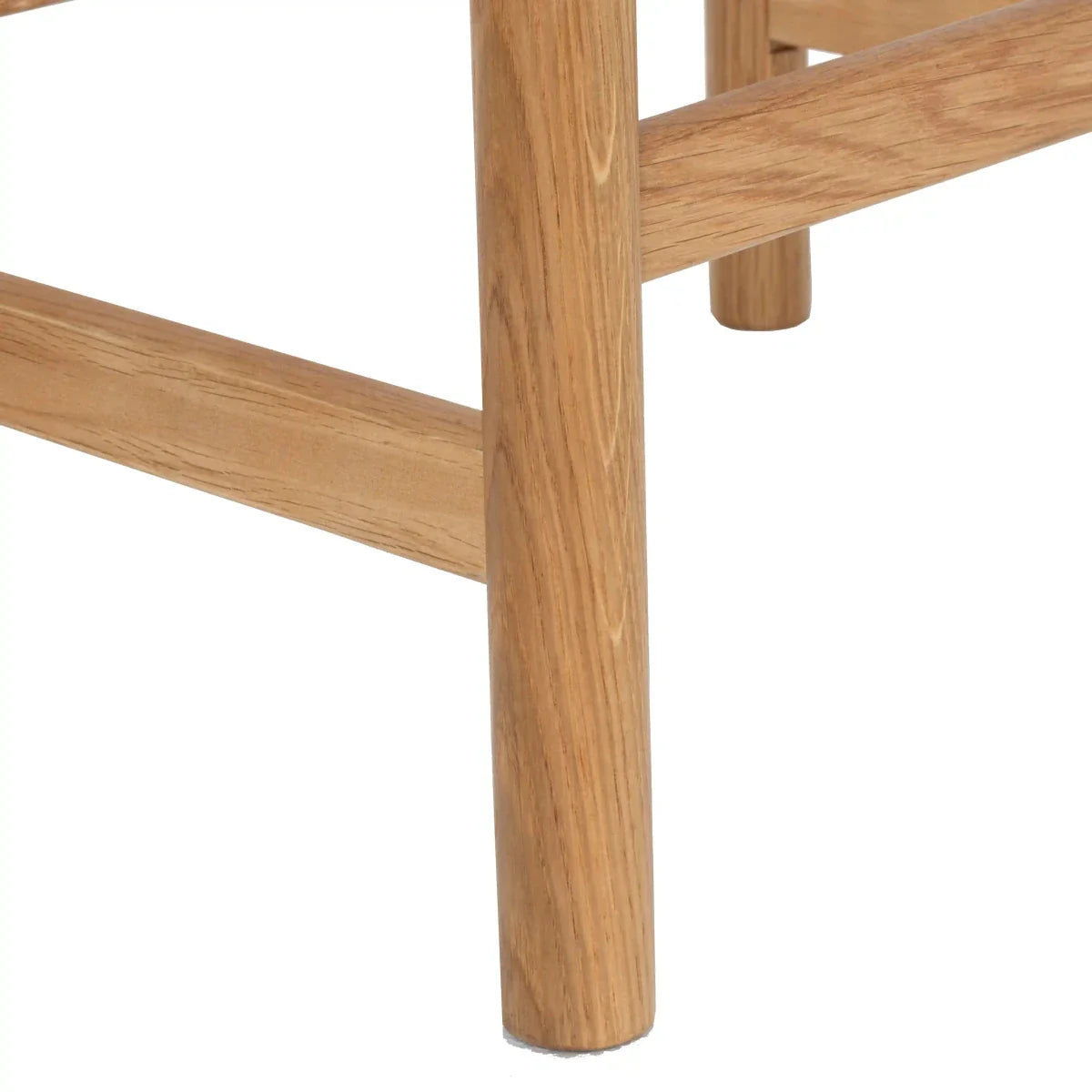 3er Set Barhocker Ida mit Geflechtsitz - Wildeiche