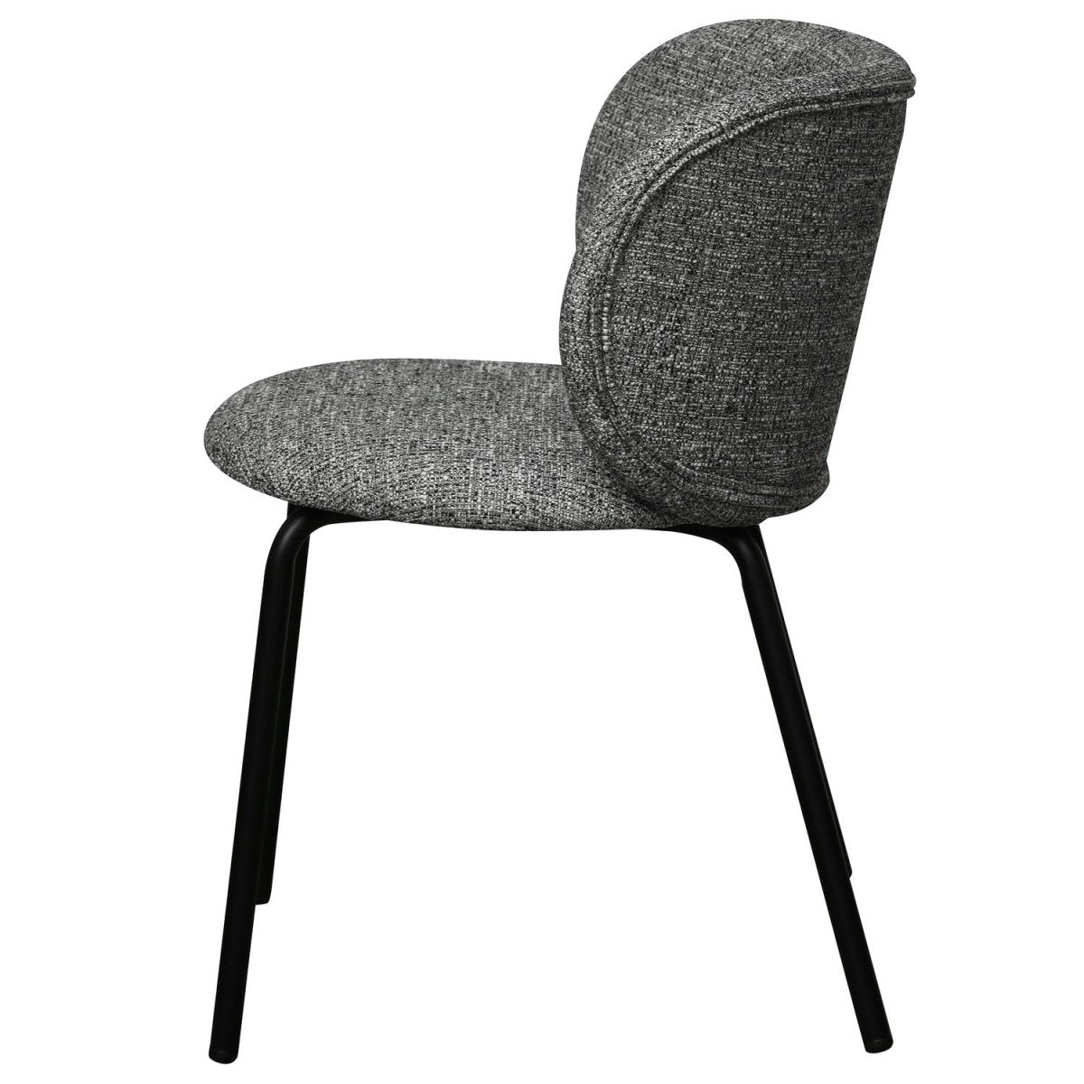 4er Set Esszimmerstühle - Grau