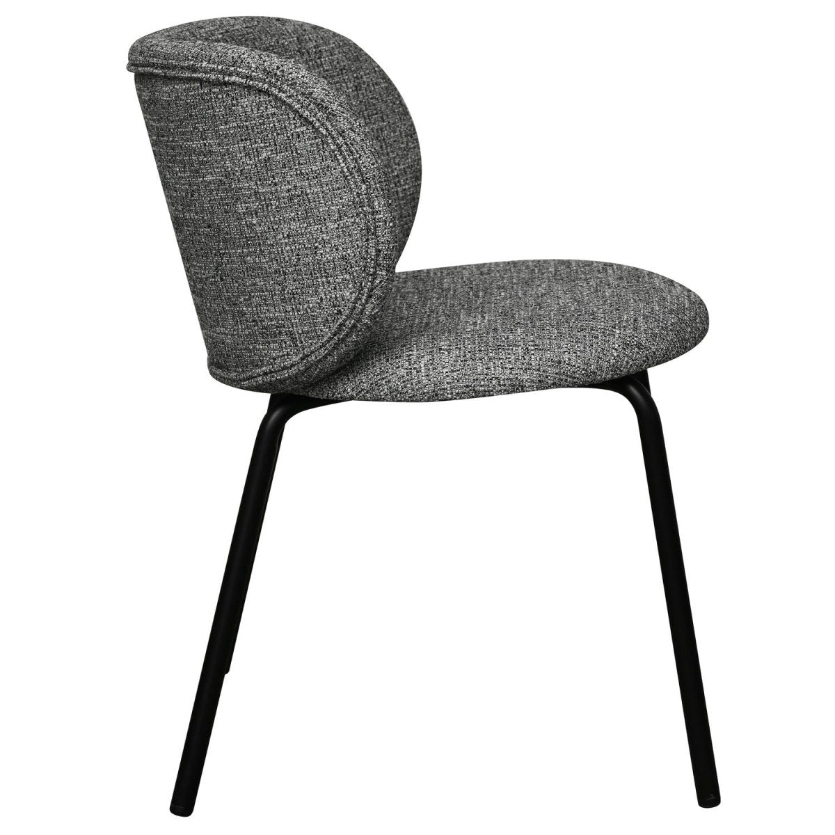 6er Set Esszimmerstühle Nanna - Grau