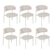 6er Set Esszimmerstühle Diana - Beige