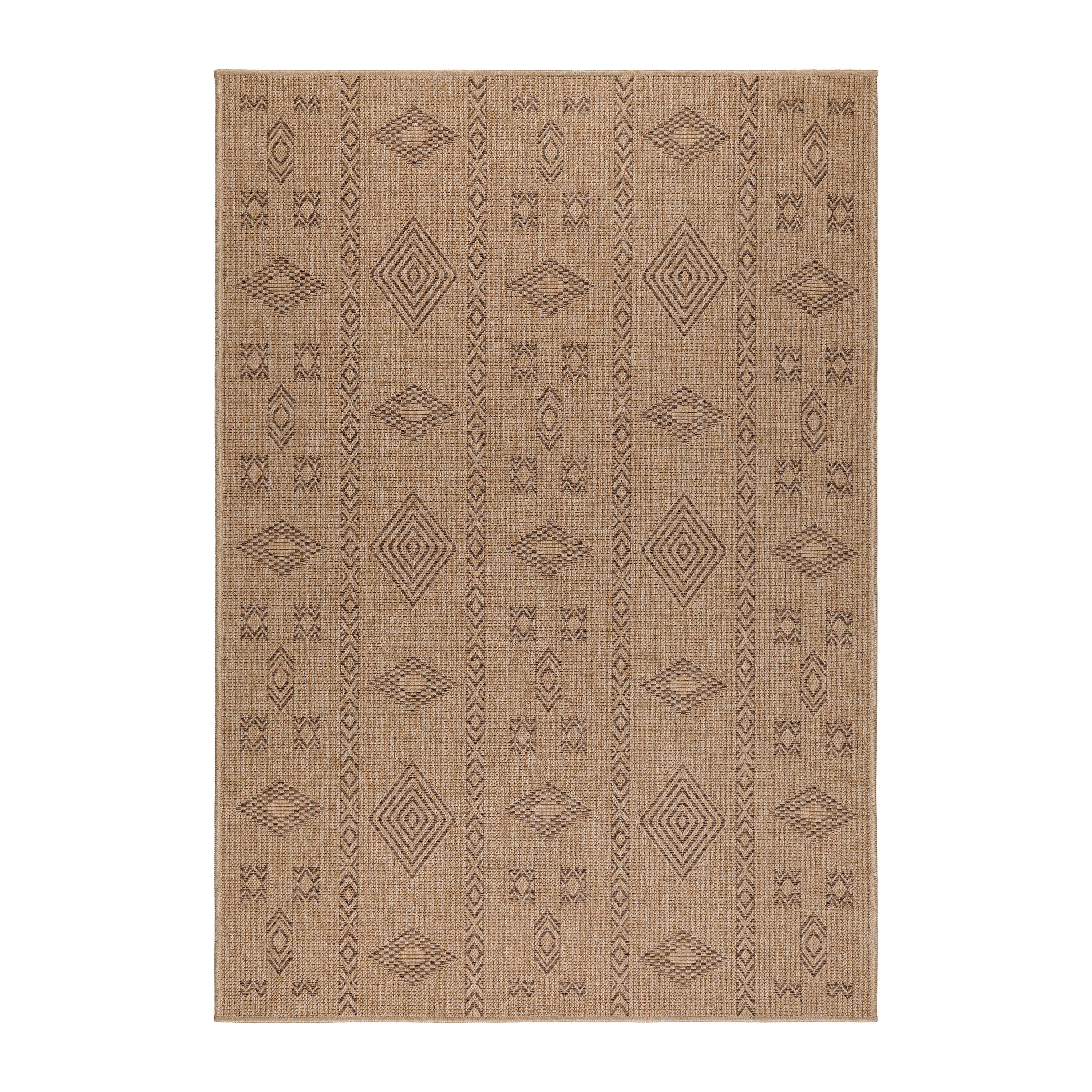 Dhaka Outdoor Teppich Black