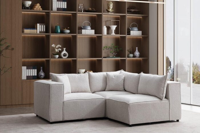 Elegantes Ecksofa