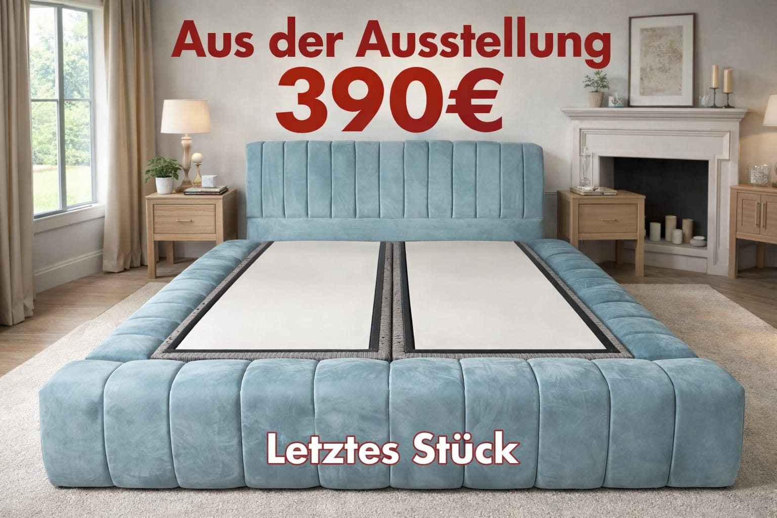 Designer Polsterbett Milano