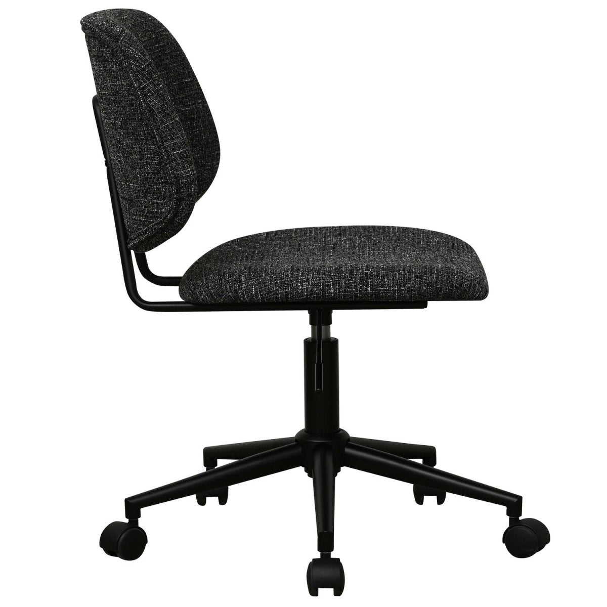 Alto Bürostühle - Bouclé-Stoff Schwarz