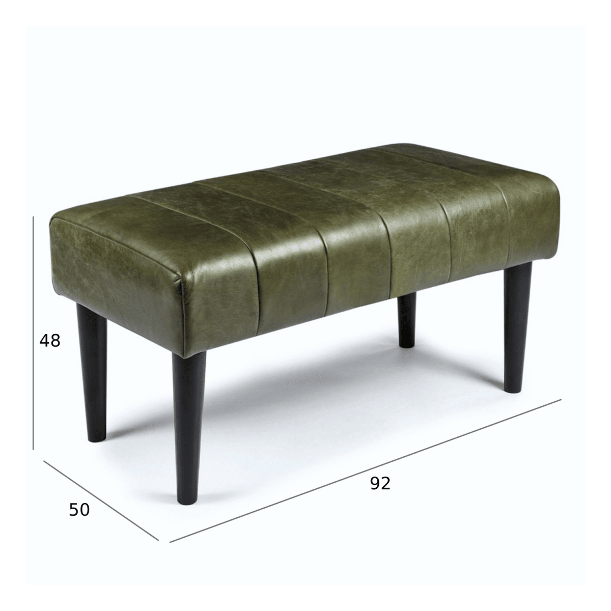 Athea Sitzbank 92 cm - Olivgrün