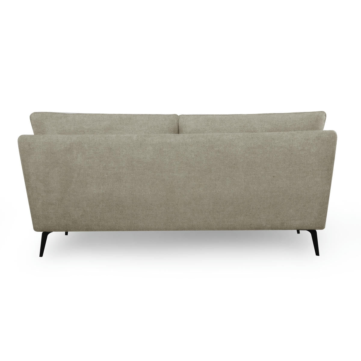 FURNHOUSE Bari 2-Sitzer Sofa - Stoffbezug Beige