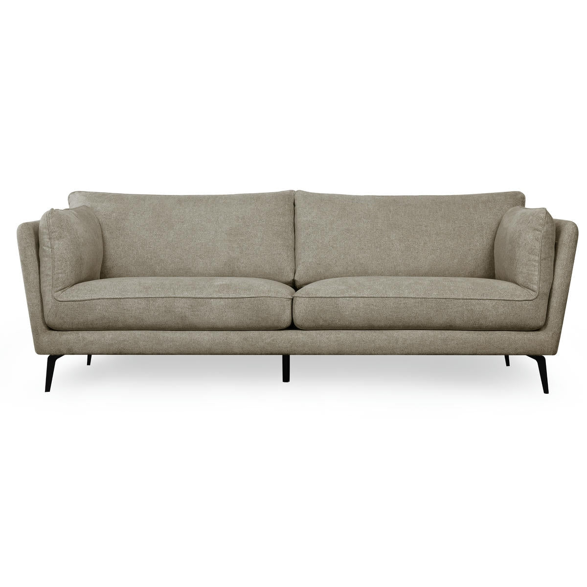 3-Sitzer Sofa - Stoffbezug Beige