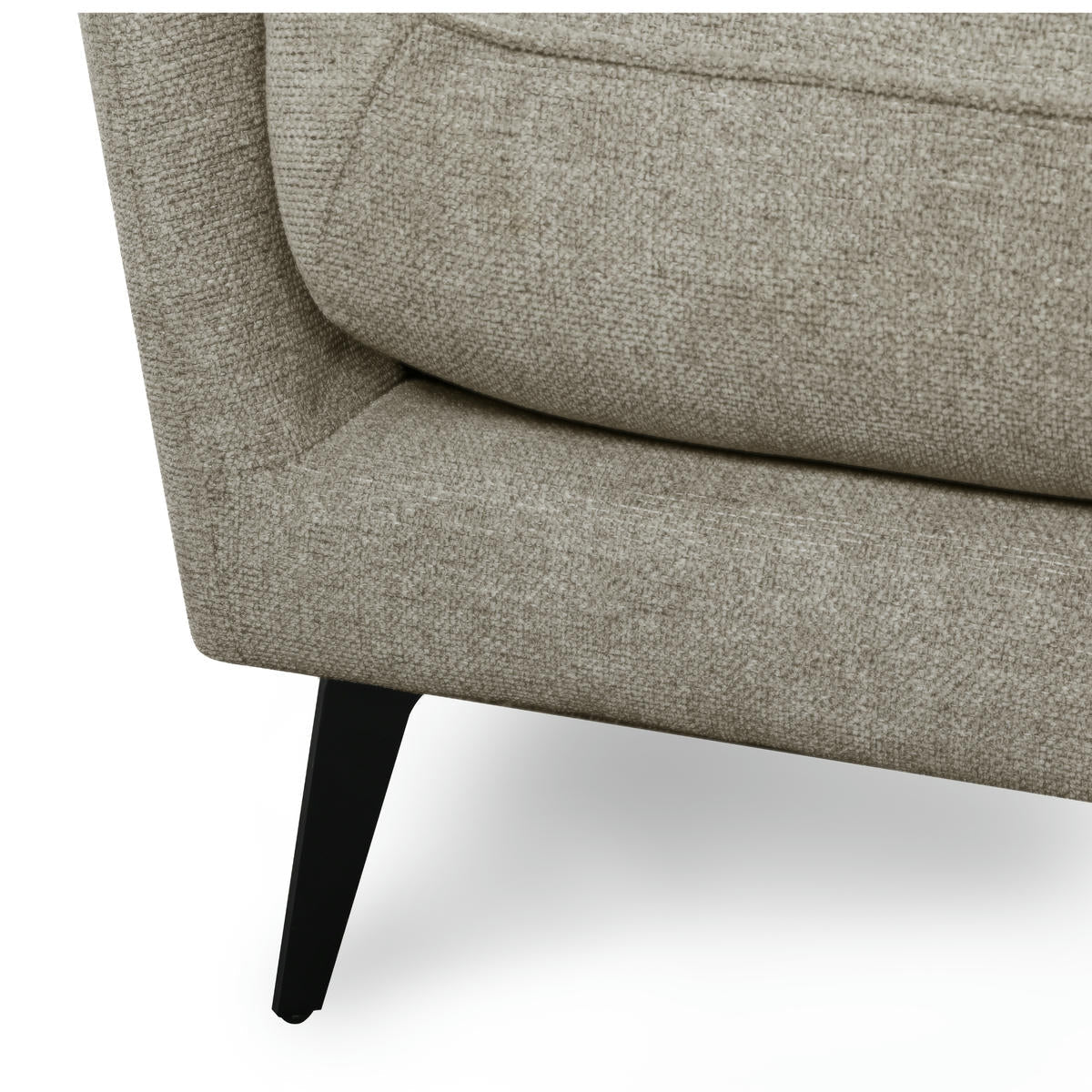 3-Sitzer Sofa - Stoffbezug Beige