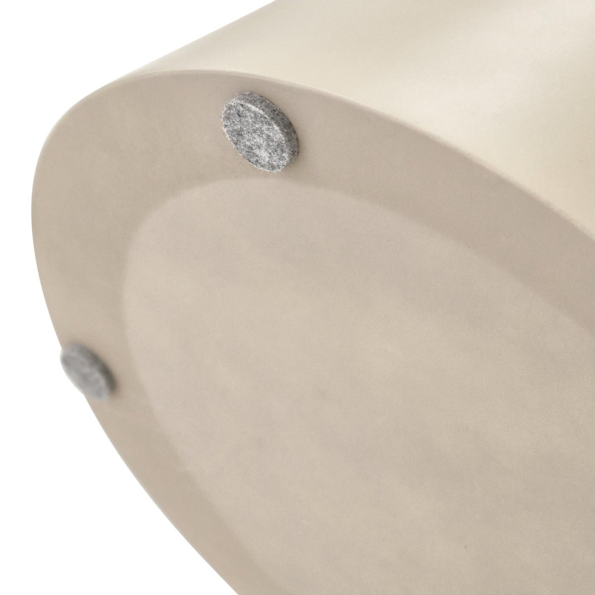 Couchtisch 2er Set ø45/80 cm - Travertine-Optik Beige