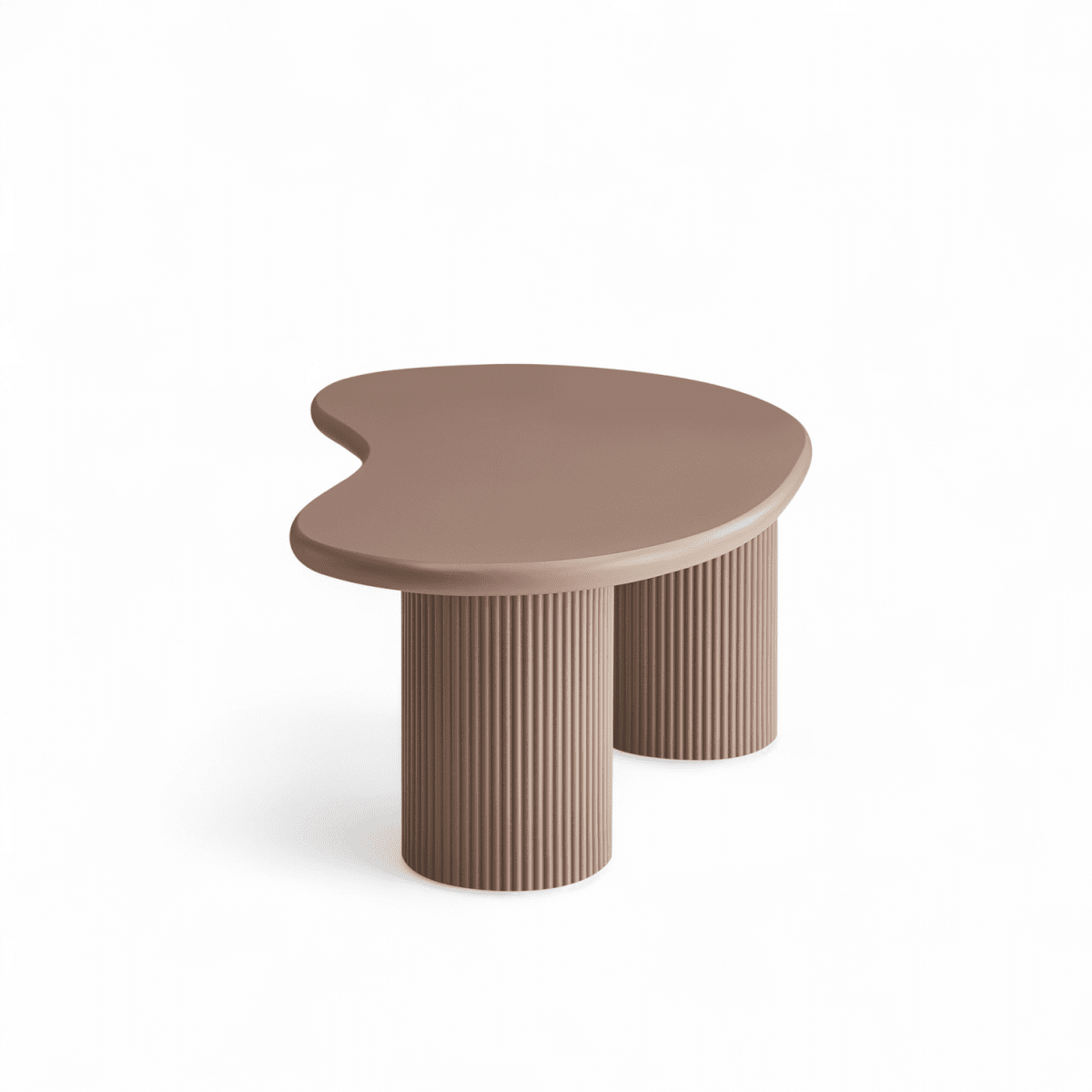 Couchtisch 2er Set ø50/130x70 cm - Mocca Mousse