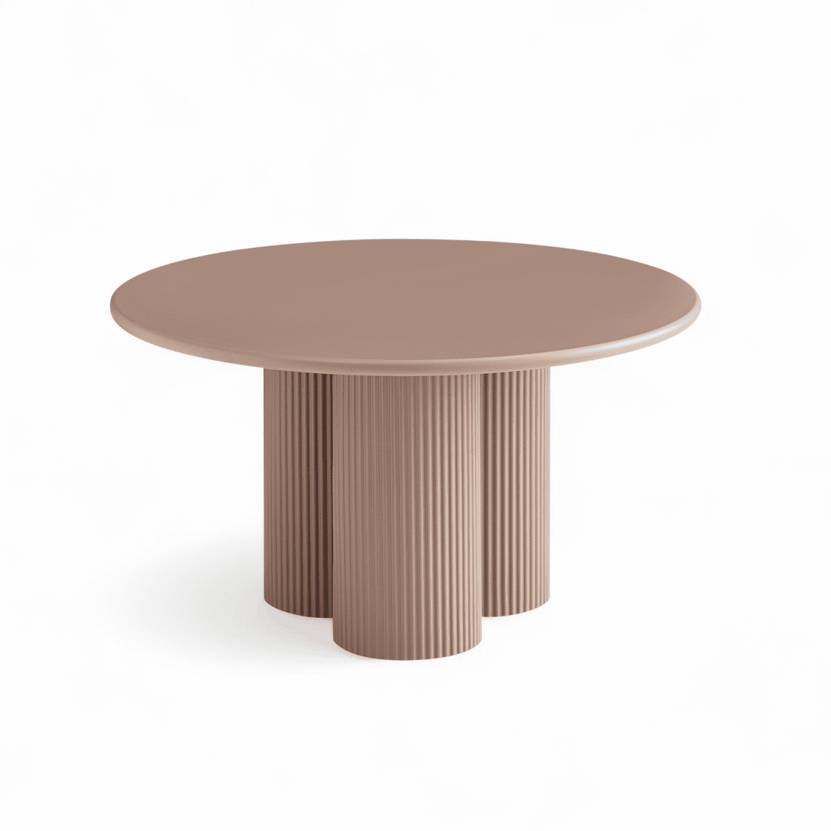 Couchtisch 2er Set ø50/80 cm - Mocca Mousse