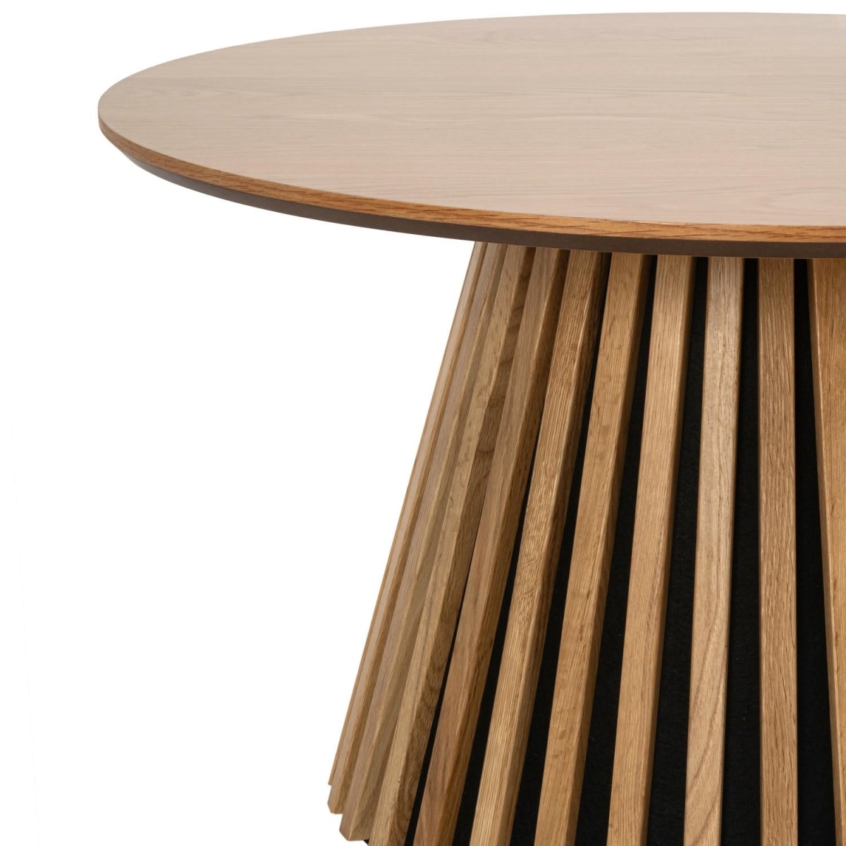 Couchtisch 2er Set ø60/80 cm - Wildeiche Natur