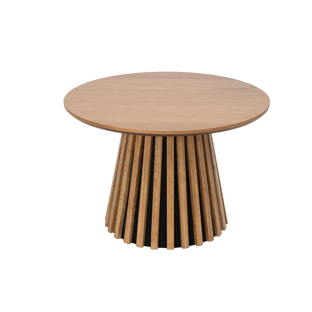 Couchtisch 2er Set ø60/80 cm - Wildeiche Natur