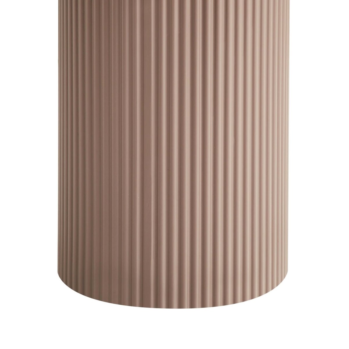 Couchtisch Nierenförmig 130x70 cm - Mocca Mousse