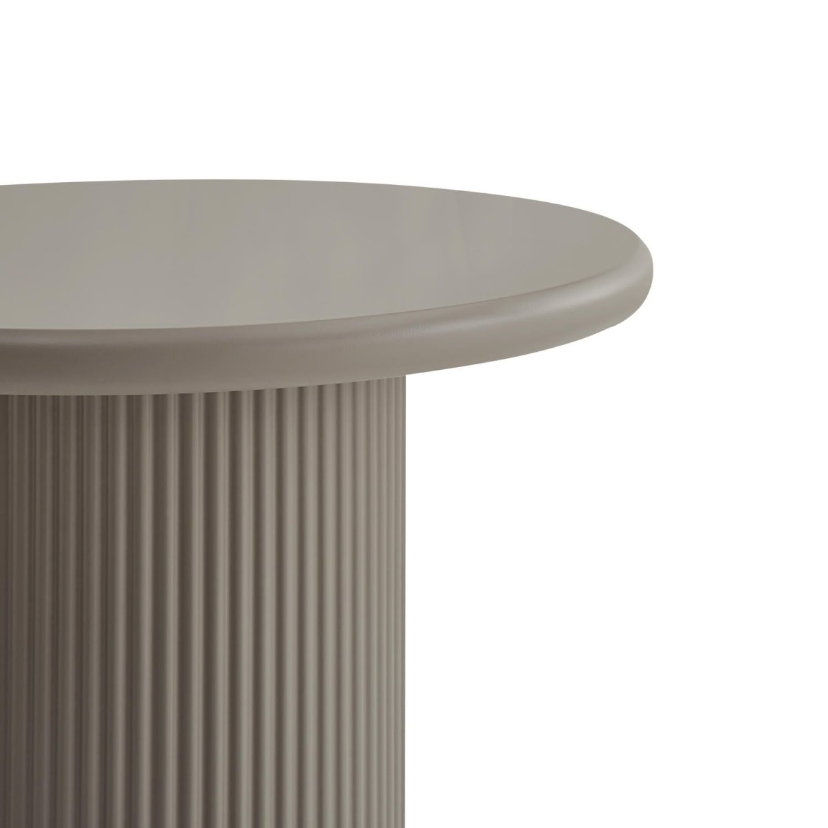 Couchtisch Rund ø50 cm - Taupe