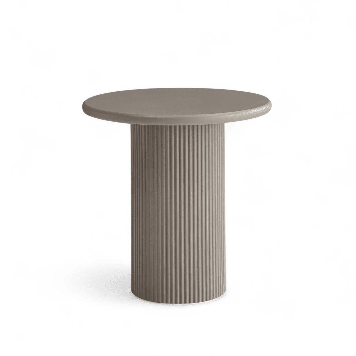 Couchtisch Rund ø50 cm - Taupe