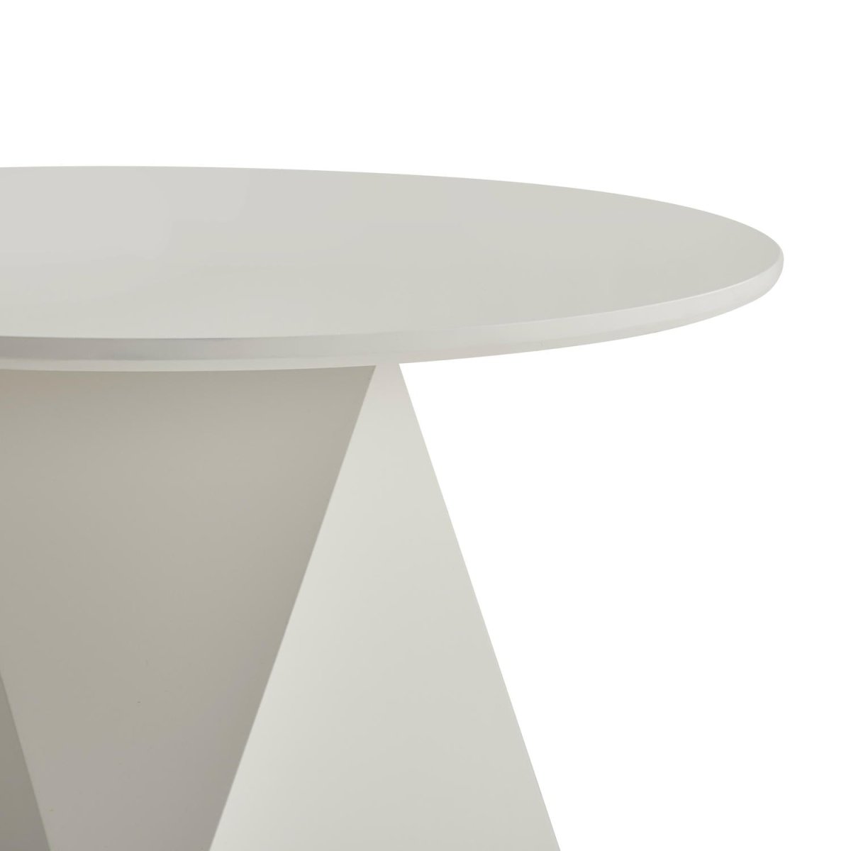 Couchtisch Rund ø50 cm - Weiß