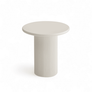 Couchtisch Rund ø50 cm - Weiß