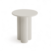 Couchtisch Rund ø50 cm - Weiß