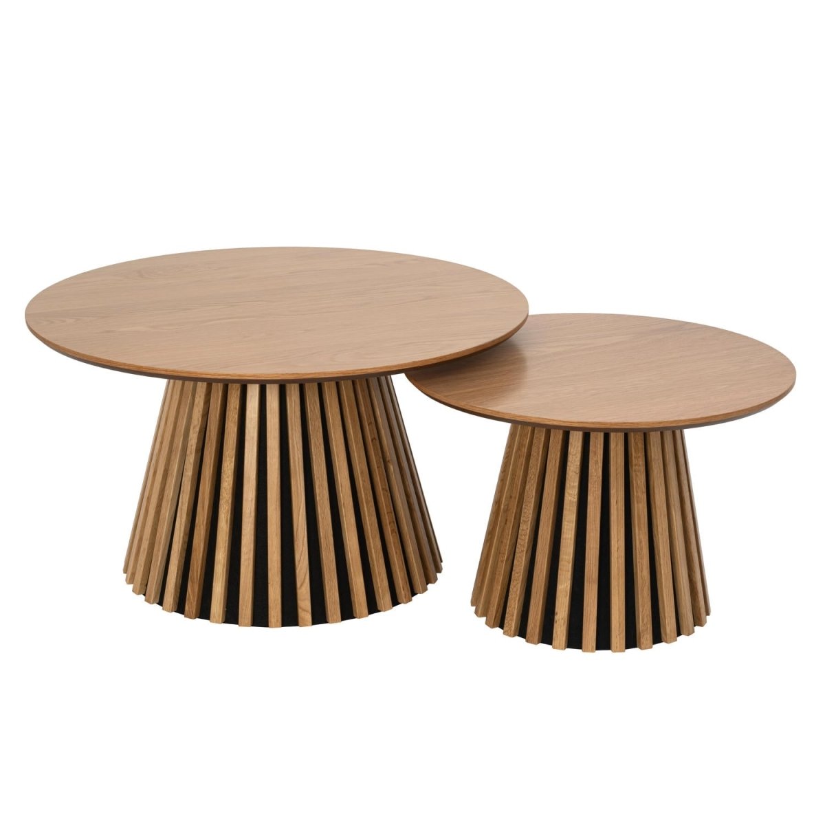 Couchtisch Rund ø60 cm - Wildeiche