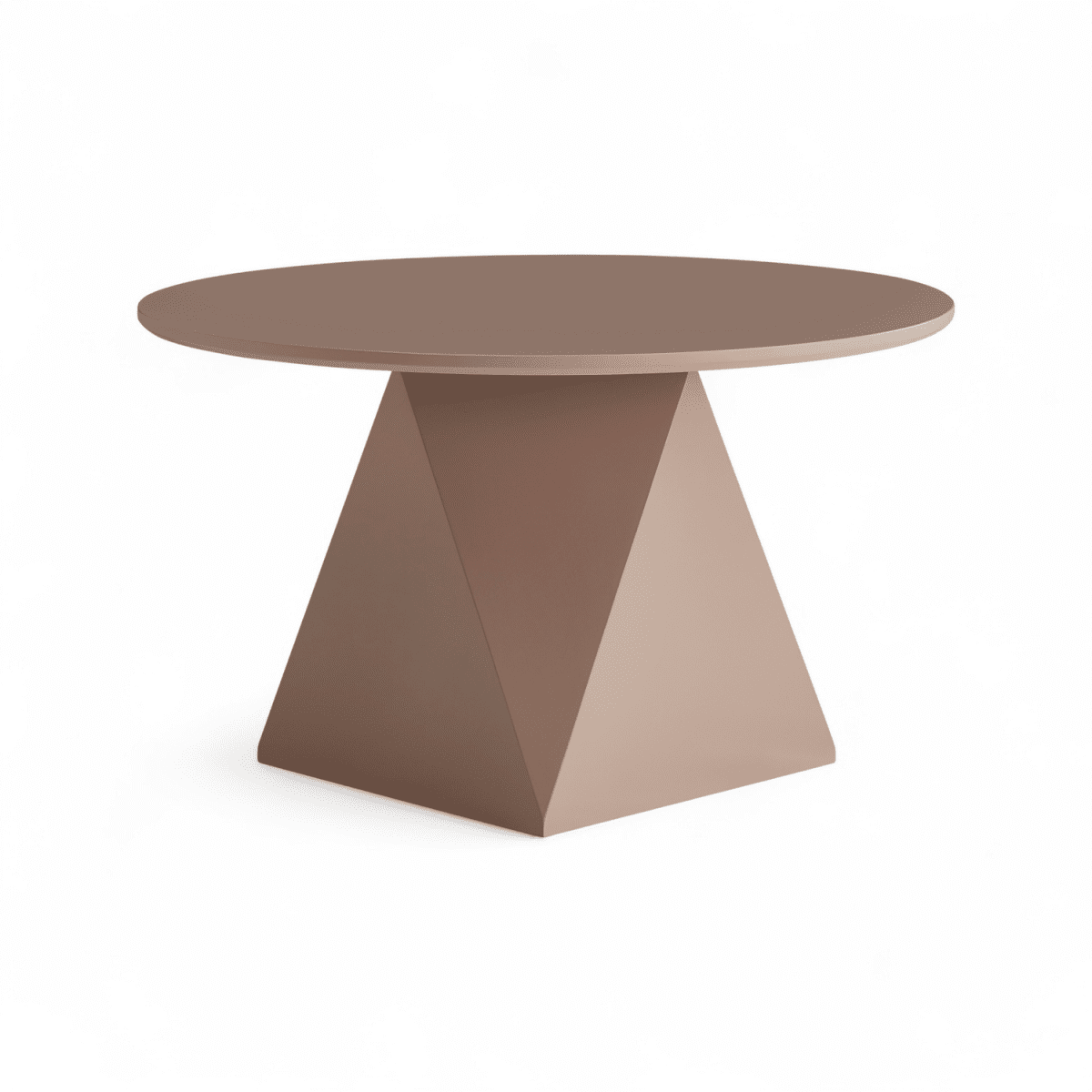 Couchtisch Rund ø80 cm - Mocca Mousse