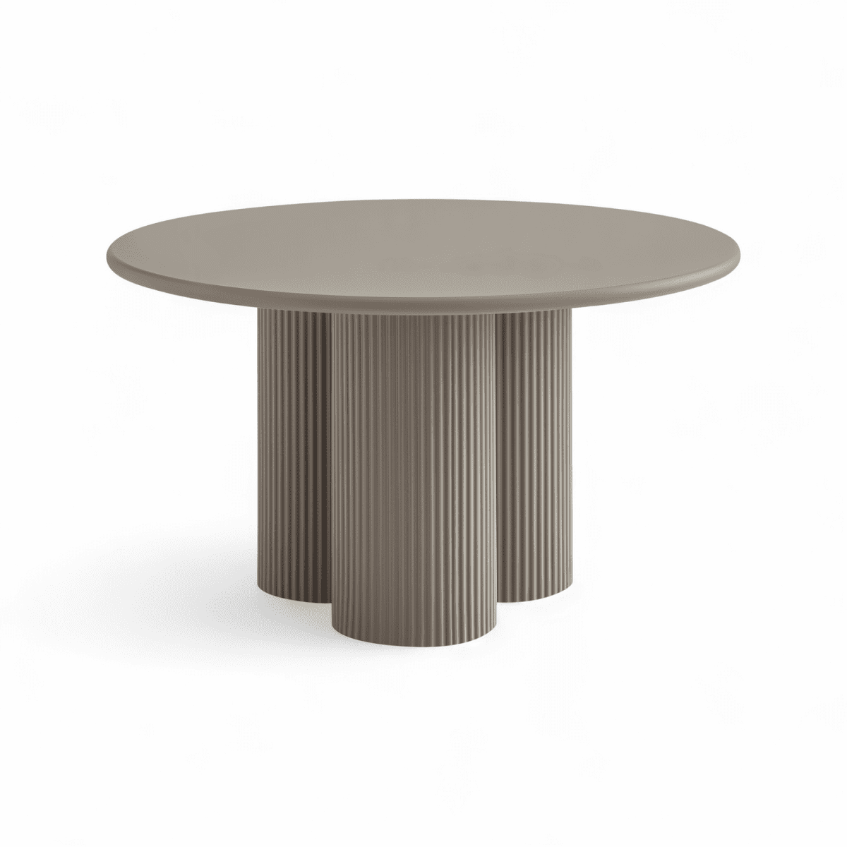 Couchtisch Rund ø80 cm - Taupe
