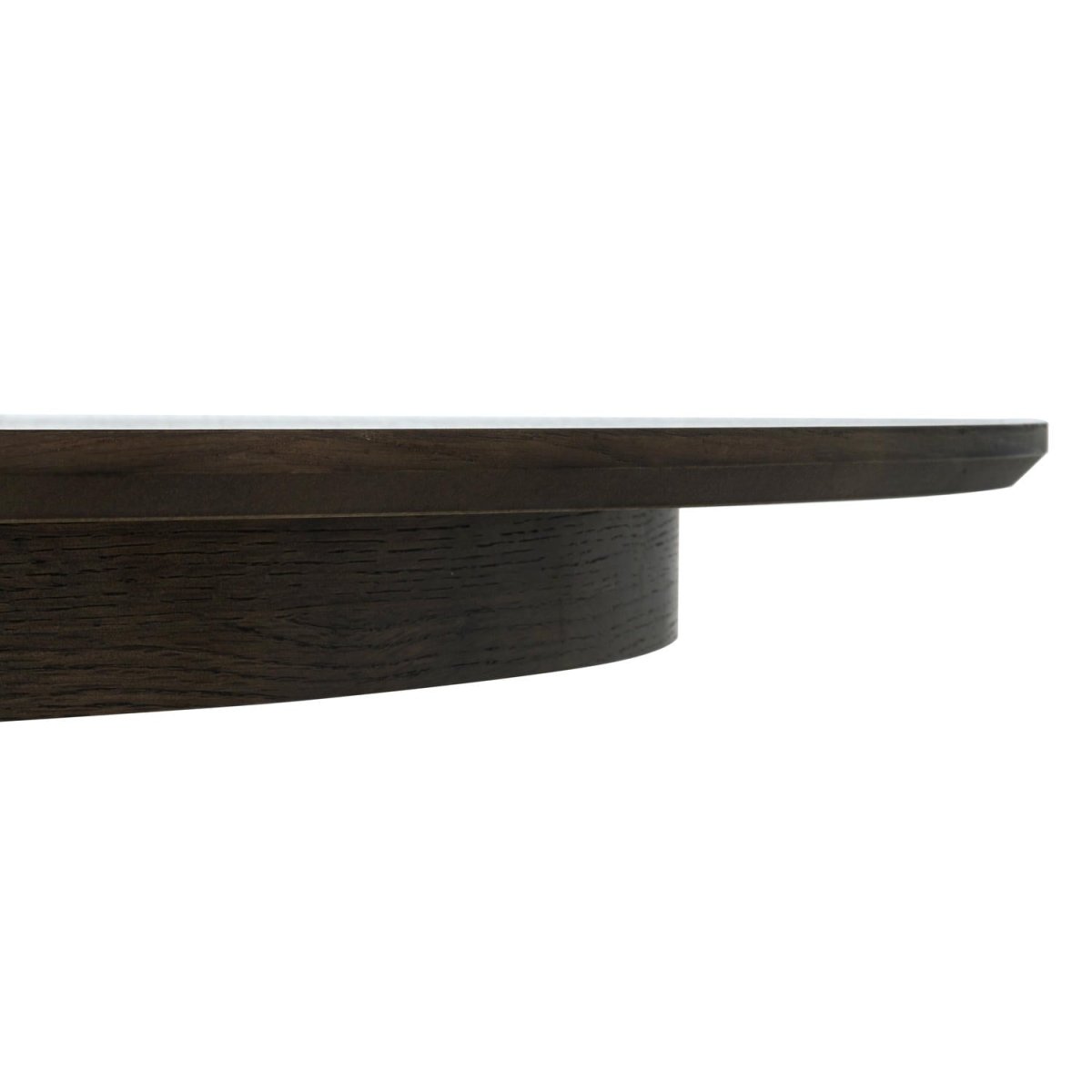Essgruppe mit 4 Stühle und Esstisch - ø120 cm - Ausziehbar bis 220 cm Räuchereiche