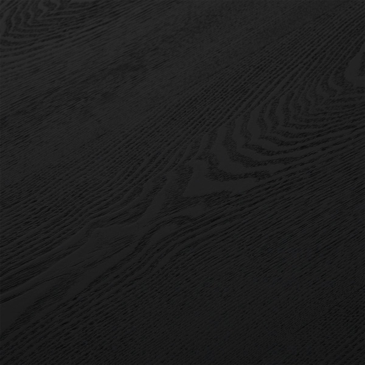 Essgruppe mit 6 Stühle und Esstisch - 160x90 cm Schwarz