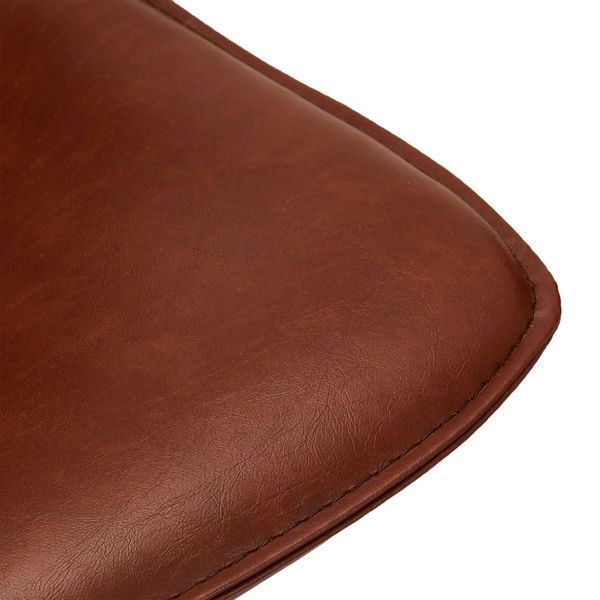2er Set Barhocker - Cognac Braun