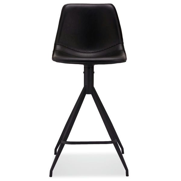 2er Set Barhocker - Schwarz