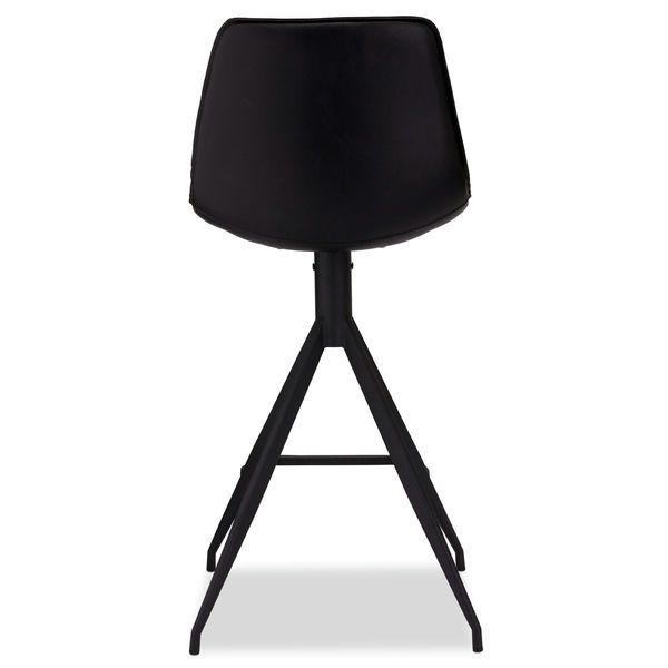 2er Set Barhocker - Schwarz