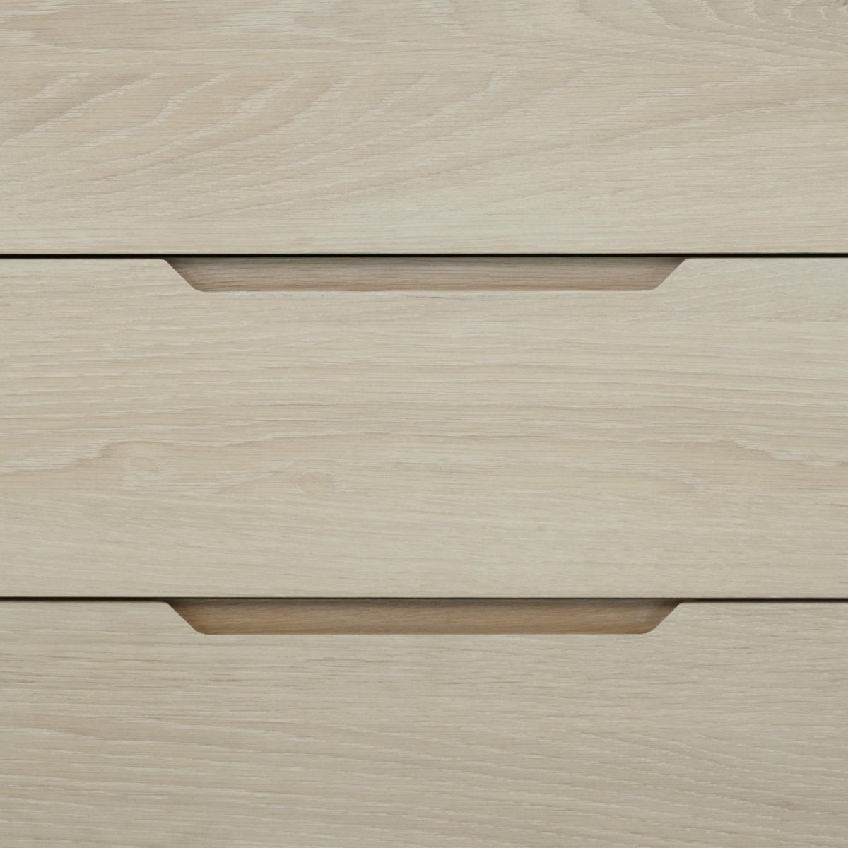 Sideboard mit 2 Türen - 160 cm breit - Eiche bianco
