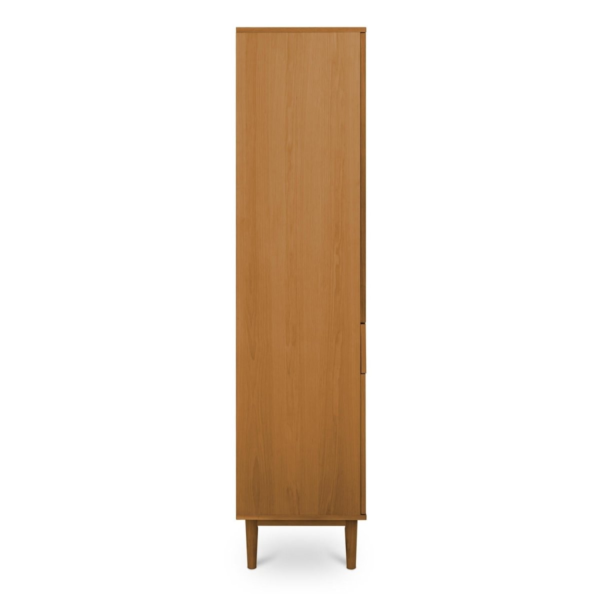 Vitrine mit LED-Beleuchtung - 100 cm breit - Wildeiche