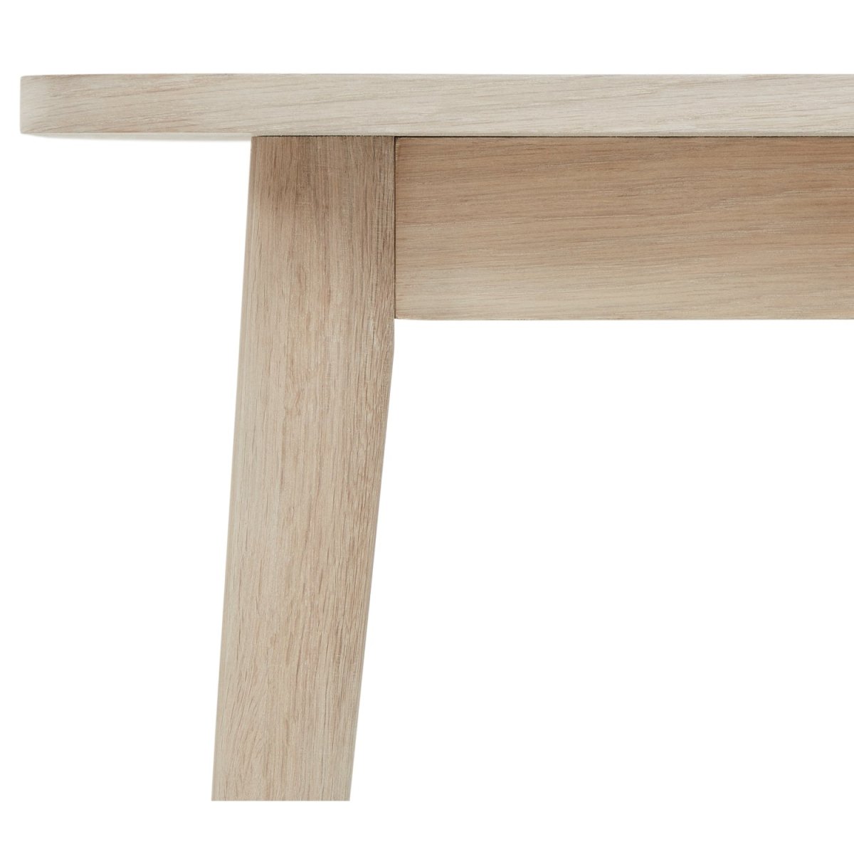 Couchtisch Quadratisch 70x70 cm - Eiche Bianco