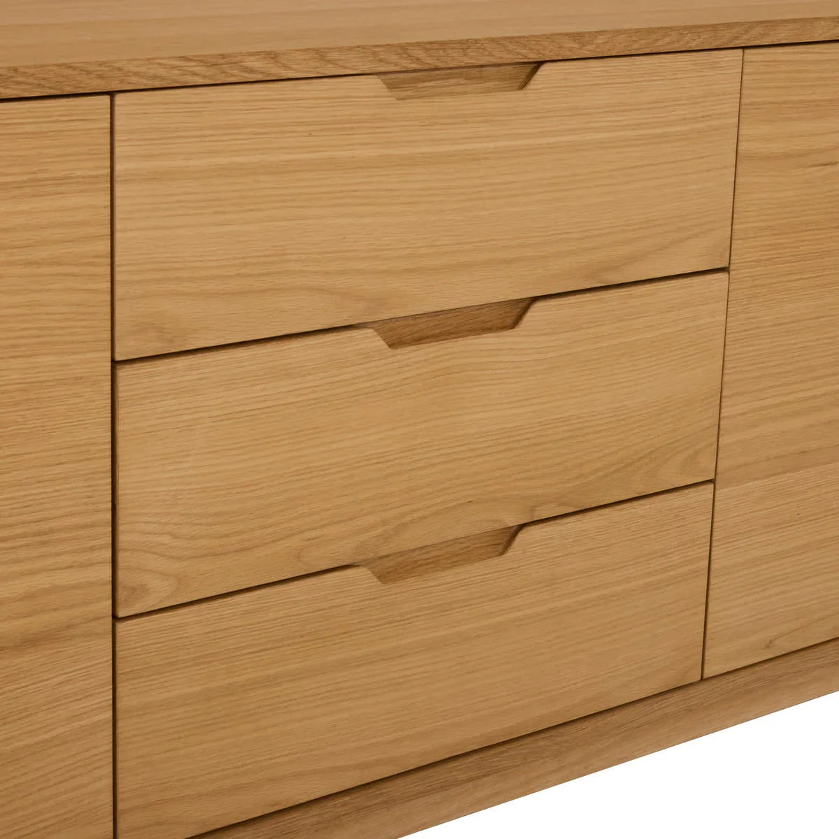 FURNHOUSE Nyborg Sideboard mit 2 Türen - 180 cm breit - Wildeiche Natur