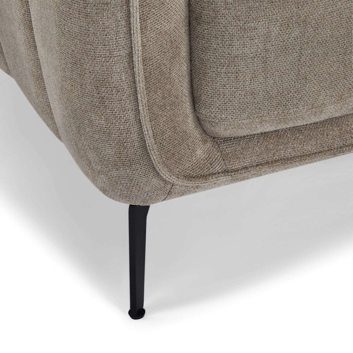 2-Sitzer Sofa - Stoffbezug Beige