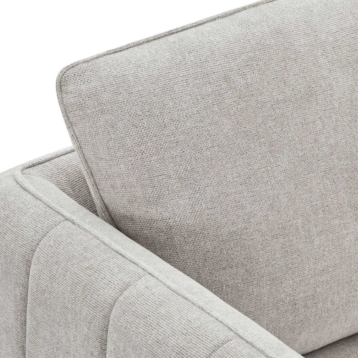 2-Sitzer Sofa - Stoffbezug Grau