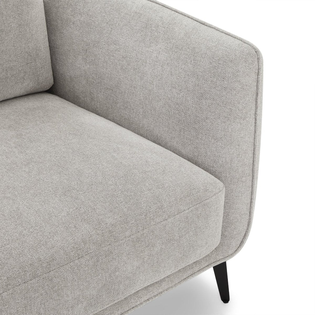 3-Sitzer Sofa - Stoffbezug Grau