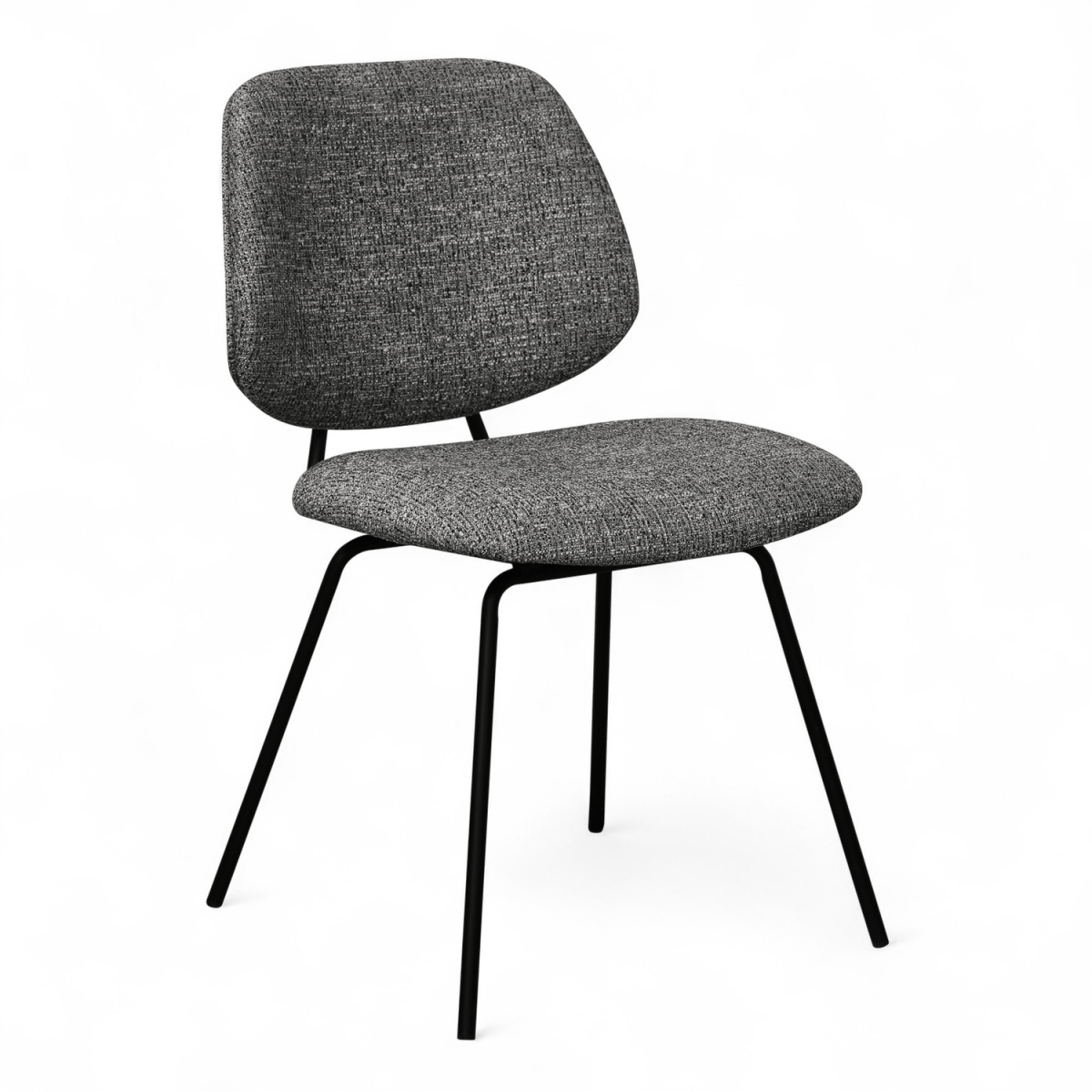 2er Set Esszimmerstühle - Grau