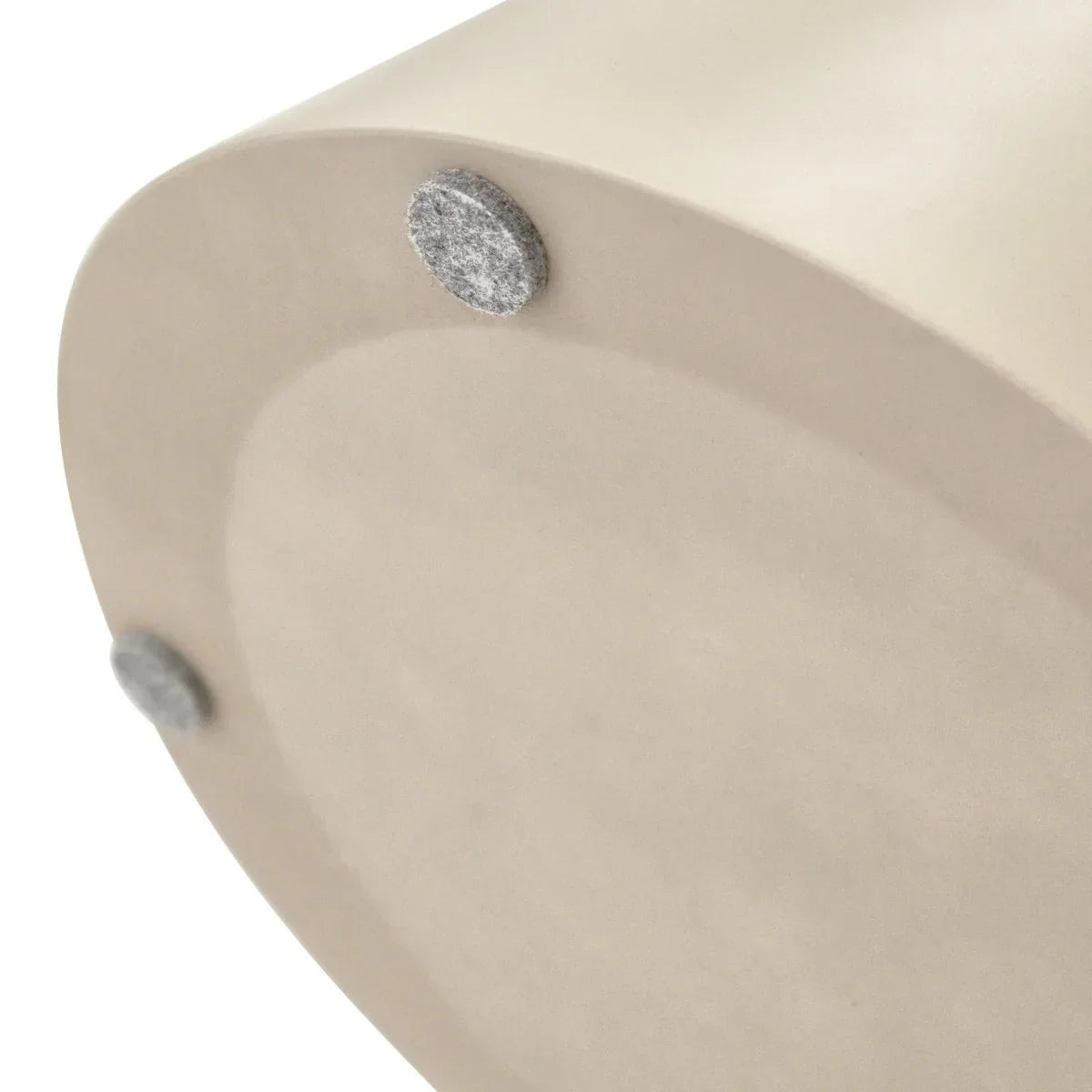 FURNHOUSE Tango Couchtisch Rund ø80 cm - Travertine-Optik Beige