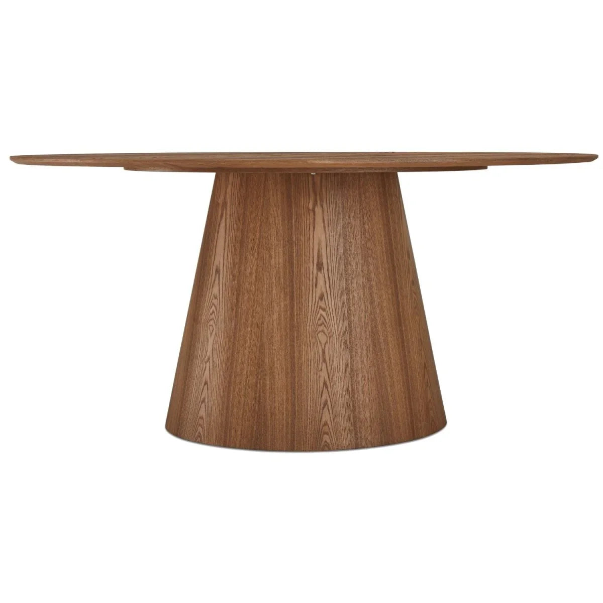 FURNHOUSE Tango Ovaler Esstisch 160x90 cm - Eiche Natur