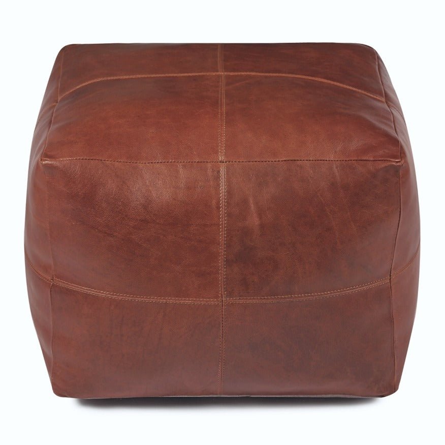 Tenna Pouf 50x50x45 cm - Braun