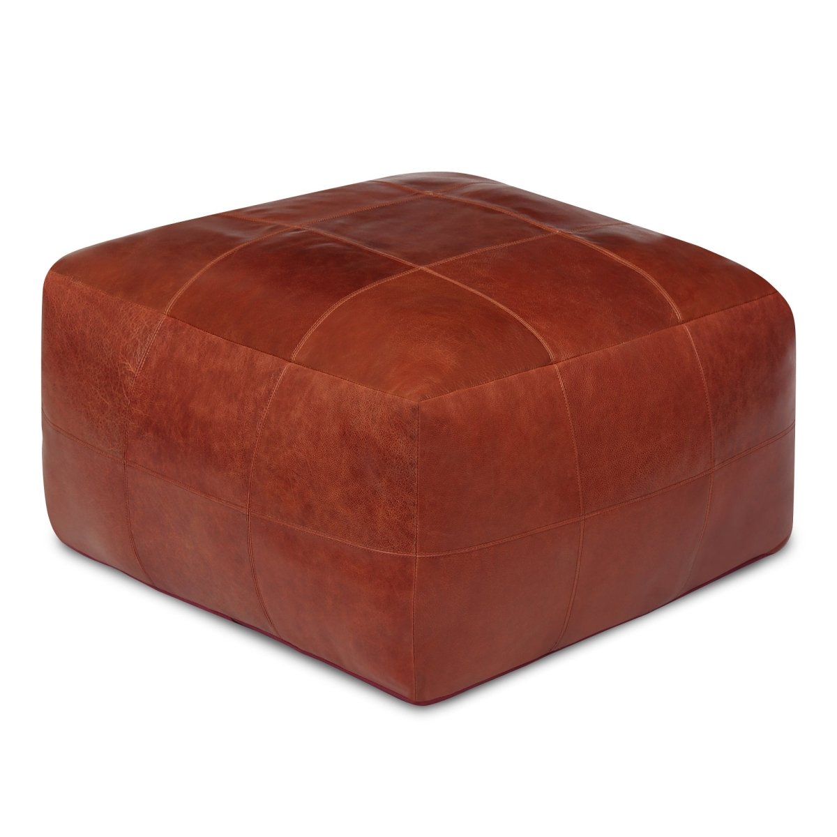Tenna Pouf 60x60x45 cm - Braun