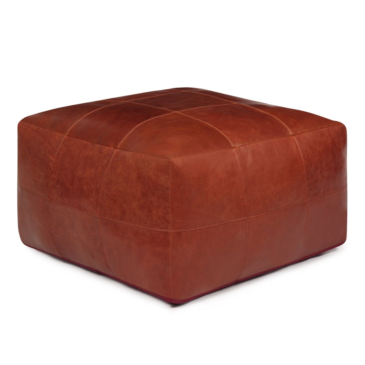Tenna Pouf 60x60x45 cm - Braun