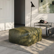 Tenna Pouf 60x60x45 cm - Olivgrün