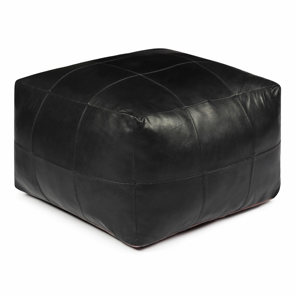 Tenna Pouf 60x60x45 cm - Schwarz